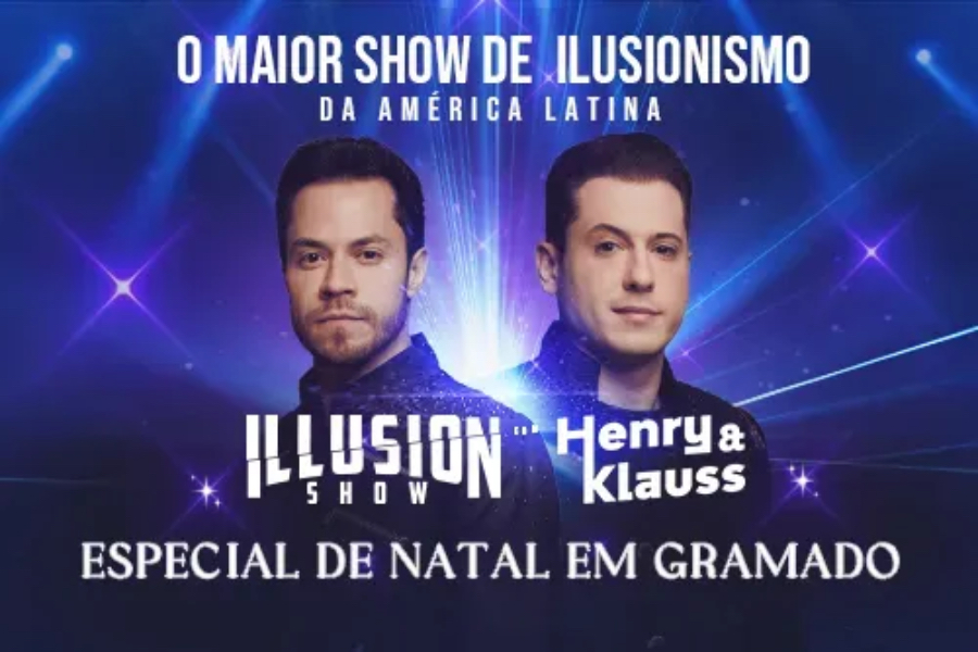 Illusion Show - Show de Mágica do Natal Luz de Gramado